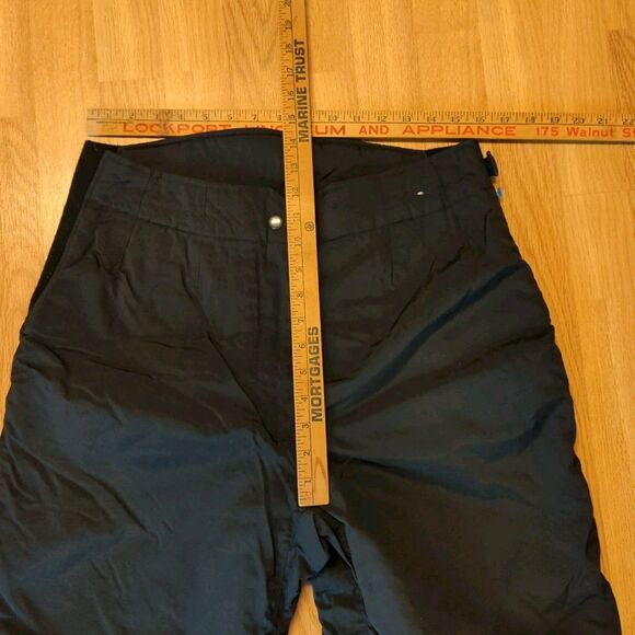 Obermeyer Sugarbush Ski Snowboard Pants Womens 14 Black Insulated Winter - Picture 3 of 8